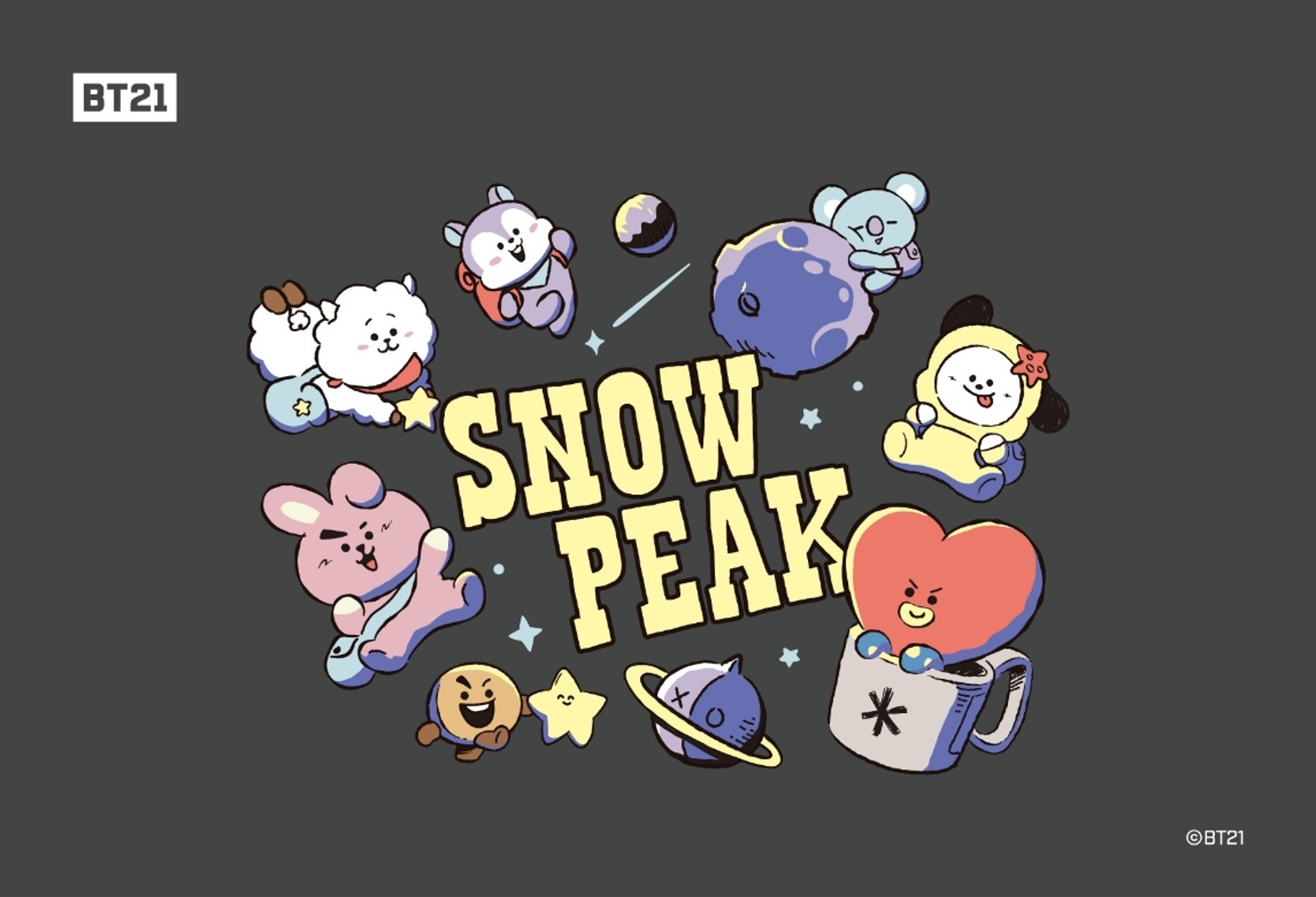 Snow Peak &times; BT21
